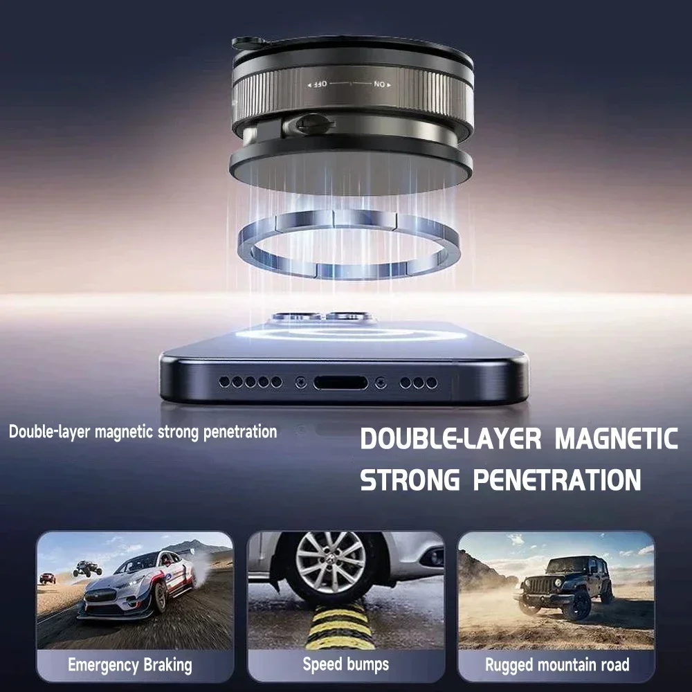 مطوّر 360 ° حامل هاتف مغناطيسي - مراجعة Phone Accessories Holder Car وسعره